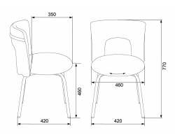 Стул Бюрократ KF-1 вращающийся светло-зеленый 26-32-foto5