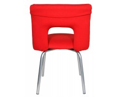 Стул Бюрократ KF-1 вращающийся красный 26-22-foto4