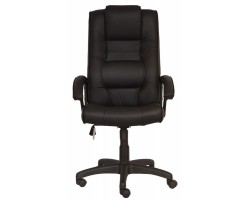 Кресло руководителя Бюрократ T-9906AXSN черный кожа-foto4