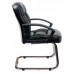 Кресло Бюрократ T-9908AXSN-Low-V низкая спинка черный кожа
