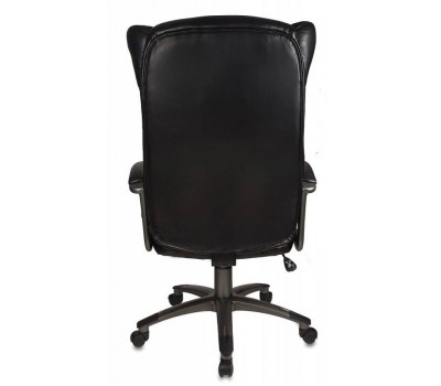 Кресло руководителя Бюрократ CH-879 черный искусственная кожа крестовина пластик пластик темно-серый