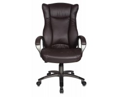 Кресло руководителя Бюрократ CH-879 темно-коричневый искусственная кожа крестовина пластик пластик темно-серый-foto3