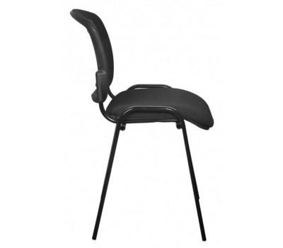 Стул Бюрократ Вики черный 15-21 сетка/ткань на ножках металл черный