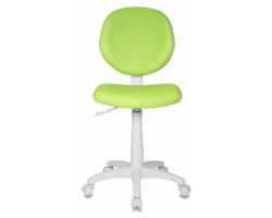 Кресло детское Бюрократ KD-W6 салатовый TW-18 (пластик белый)-foto2