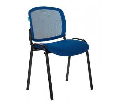 Стул Бюрократ Вики синий TW-05 TW-10 сетка/ткань на ножках металл черный