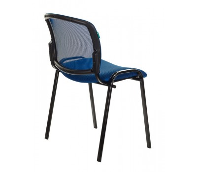 Стул Бюрократ Вики синий TW-05 TW-10 сетка/ткань на ножках металл черный