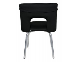 Стул Бюрократ KF-1 вращающийся черный 26-28-foto2