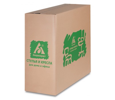 Стул Бюрократ KF-2 синий Or-03 искусственная кожа на ножках металл металлик Стул Бюрократ KF-2 синий Or-03 искусственная кожа на ножках металл металлик