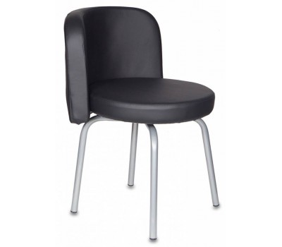 Стул Бюрократ KF-2 вращающийся черный Or-16 искусственная кожа