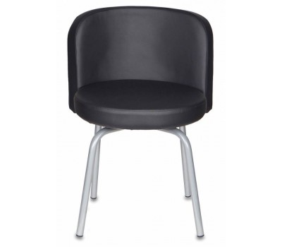 Стул Бюрократ KF-2 вращающийся черный Or-16 искусственная кожа