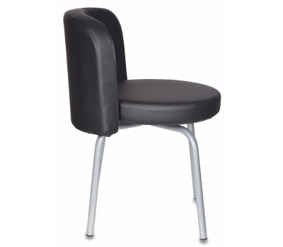 Стул Бюрократ KF-2 вращающийся черный Or-16 искусственная кожа