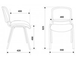 Стул Бюрократ Вики спинка сетка темно-серый 15-13 сетка/ткань-foto6