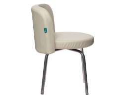 Стул Бюрократ KF-2 вращающийся молочный Or-10 искусственная кожа-foto3