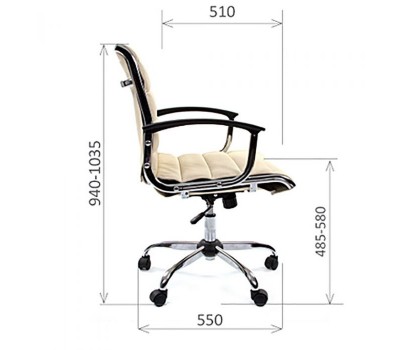 Кресло руководителя CHAIRMAN 760M черное