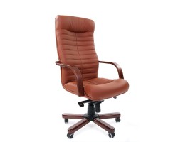 Кресло для руководителя CHAIRMAN 480 WD коричневое