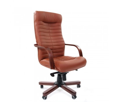 Кресло для руководителя CHAIRMAN 480 WD коричневое