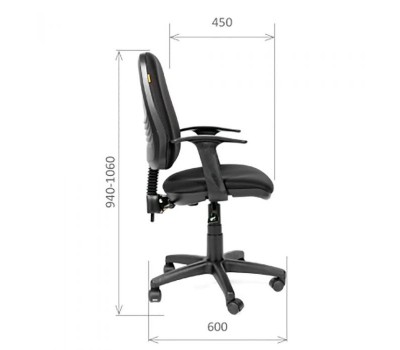 Кресло для персонала CHAIRMAN CH 661 зеленое