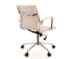 Кресло для персонала Everprof Leo T Экокожа Бежевый-foto2