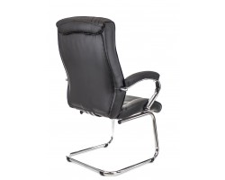 Кресло для посетителей Everprof Argo CF Экокожа Черный-foto4