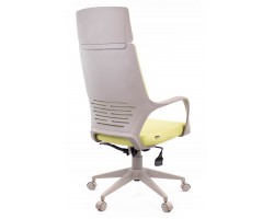 Кресло руководителя Everprof Trio Grey TM Ткань Зеленый-foto3