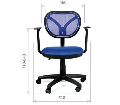 Кресло офисное CHAIRMAN CH 450 new красное