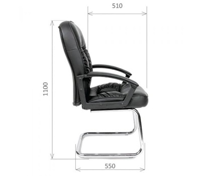 Кресло руководительское CHAIRMAN CH 418V черное