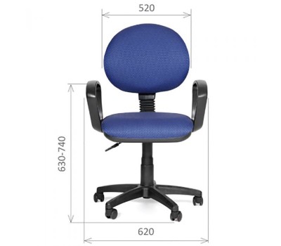 Кресло офисное CHAIRMAN CH 682 бордовое Кресло офисное CHAIRMAN CH 682 бордовое