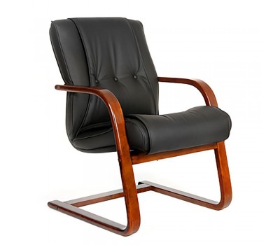 Кресло для посетителя CHAIRMAN 653V черное Кресло для посетителя CHAIRMAN 653V черное