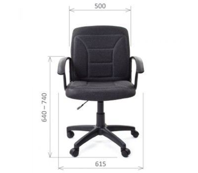 Кресло оператора CHAIRMAN 627 черное Кресло оператора CHAIRMAN 627 черное