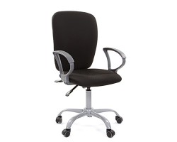 Кресло для персонала CHAIRMAN CH 9801 черное, ткань JP
