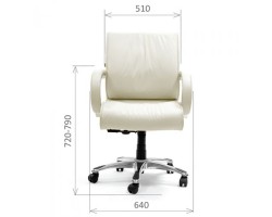 Кресло руководителя CHAIRMAN CH 444 черное-foto3