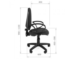 Кресло Chairman Престиж Эрго черное-foto2