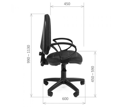 Кресло Chairman Престиж Эрго черное Кресло Chairman Престиж Эрго черное