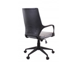 Кресло офисное Everprof Trio Black LB T Ткань Серый-foto3