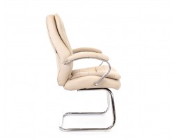 Кресло офисное Everprof Bond CF экокожа бежевый-foto3