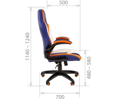 Кресло CHAIRMAN Game 15 MIXCOLOR Кресло CHAIRMAN Game 15 MIXCOLOR