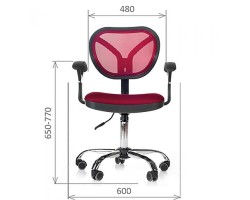 Кресло компьютерное CHAIRMAN 380 серое-foto3