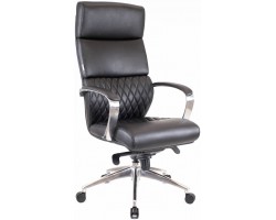 Кресло руководителя Everprof President Кожа Черный-foto2