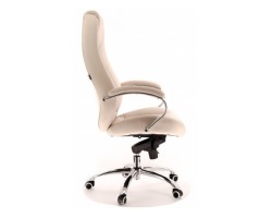 Кресло руководителя Everprof Drift M экокожа кремовый-foto2