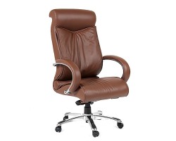 Кресло руководителя CHAIRMAN 420 коричневое
