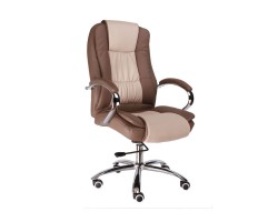 Кресло руководителя Everprof Klio T Экокожа Бежевый