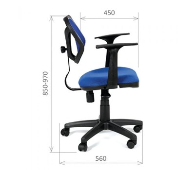 Кресло офисное CHAIRMAN CH 450 new серое