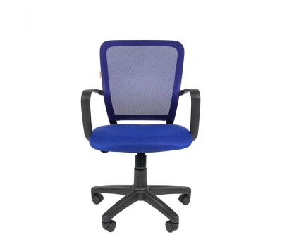 Кресло офисное CHAIRMAN 698 black синее