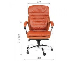 Кресло руководителя CHAIRMAN 795, кожа, черное-foto3
