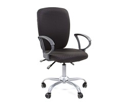 Кресло для персонала CHAIRMAN CH 9801 серое, ткань JP