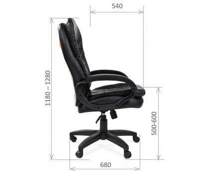 Кресло руководителя CHAIRMAN 795LT, экокожа, коричневое