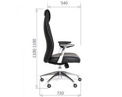 Кресло CHAIRMAN Vista коричневое-foto2