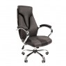 Кресло руководителя CHAIRMAN 901 черно/серое
