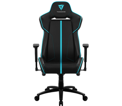 Кресло компьютерное игровое ThunderX3 BC7 Black-Cyan AIR