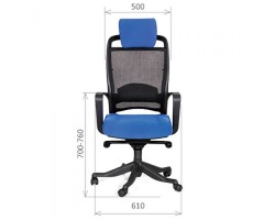 Кресло  офисное CHAIRMAN 283 черное-foto2